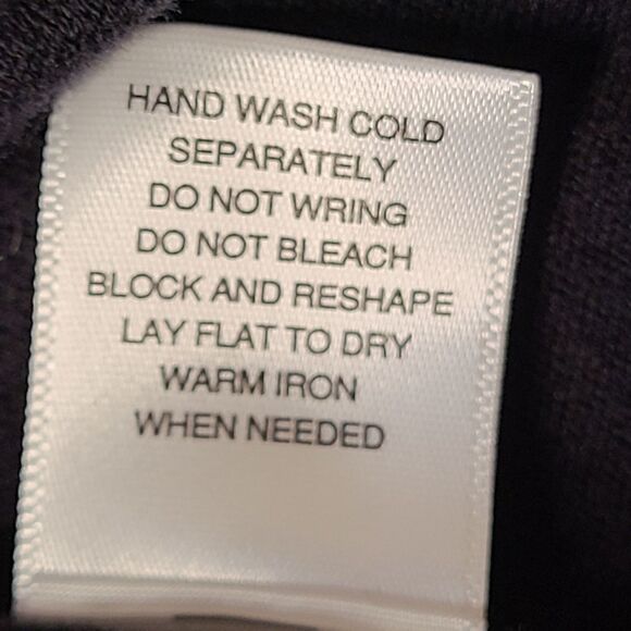 Michael Stars Black & Gray Button Front Cardigan Sweater 100% Cotton - Size 2 - Picture 7 of 12